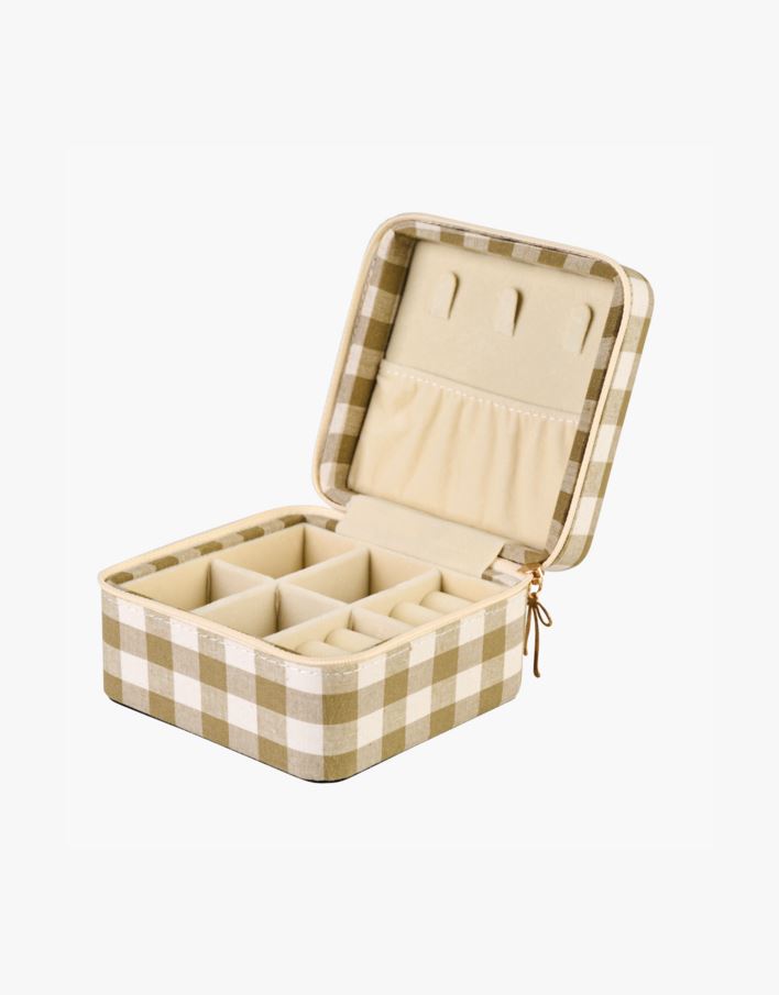 Korurasia vetoketjulla oliivinvihreä - 11x11 cm oliivinvihreä - 1