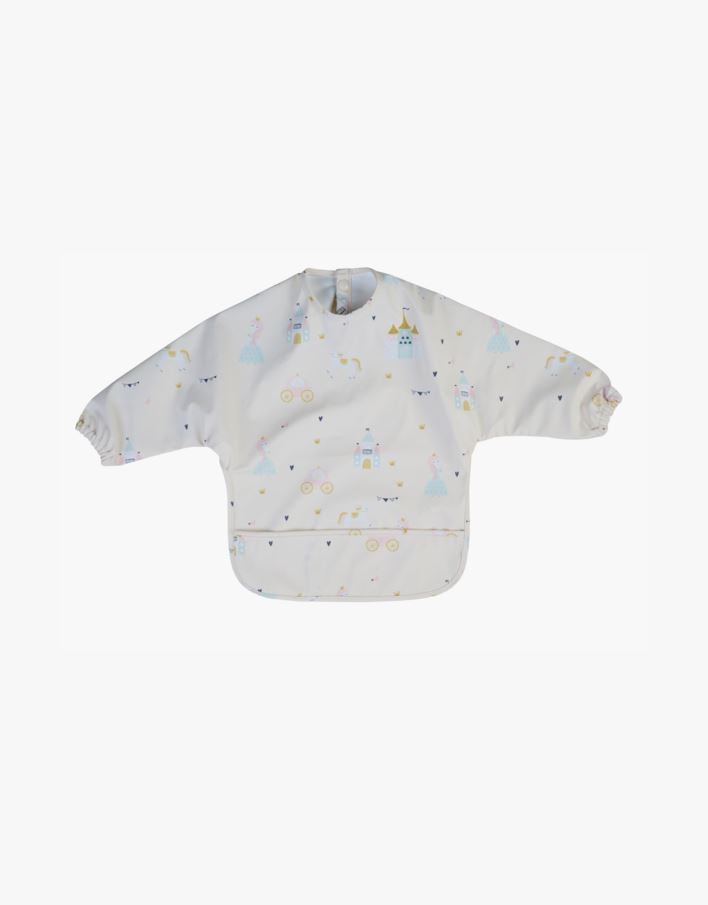 Hihallinen ruokalappu vaalean beige - 1 vaalean beige - 1