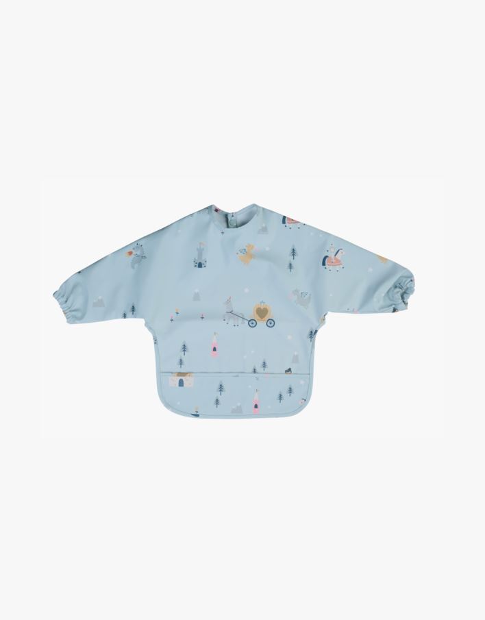 Hihallinen ruokalappu vaaleansininen - 1 vaaleansininen - 1