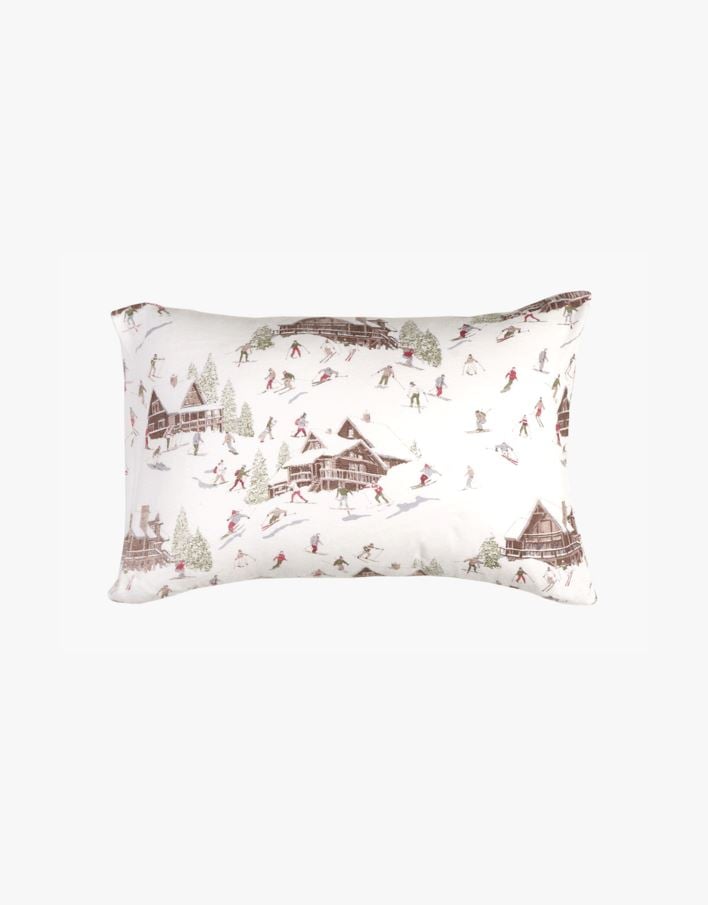 Tyynyliina flanellia moniväri/punainen - 50x60 cm moniväri/punainen - 1