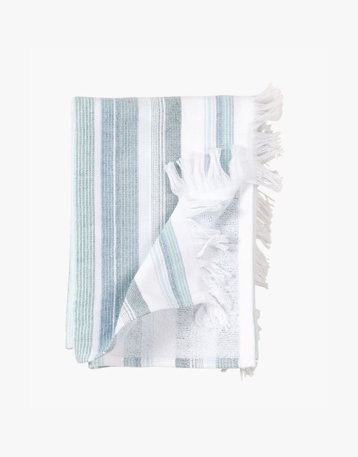 Pyyhe moniväri/sininen - 50x70 cm moniväri/sininen - 1