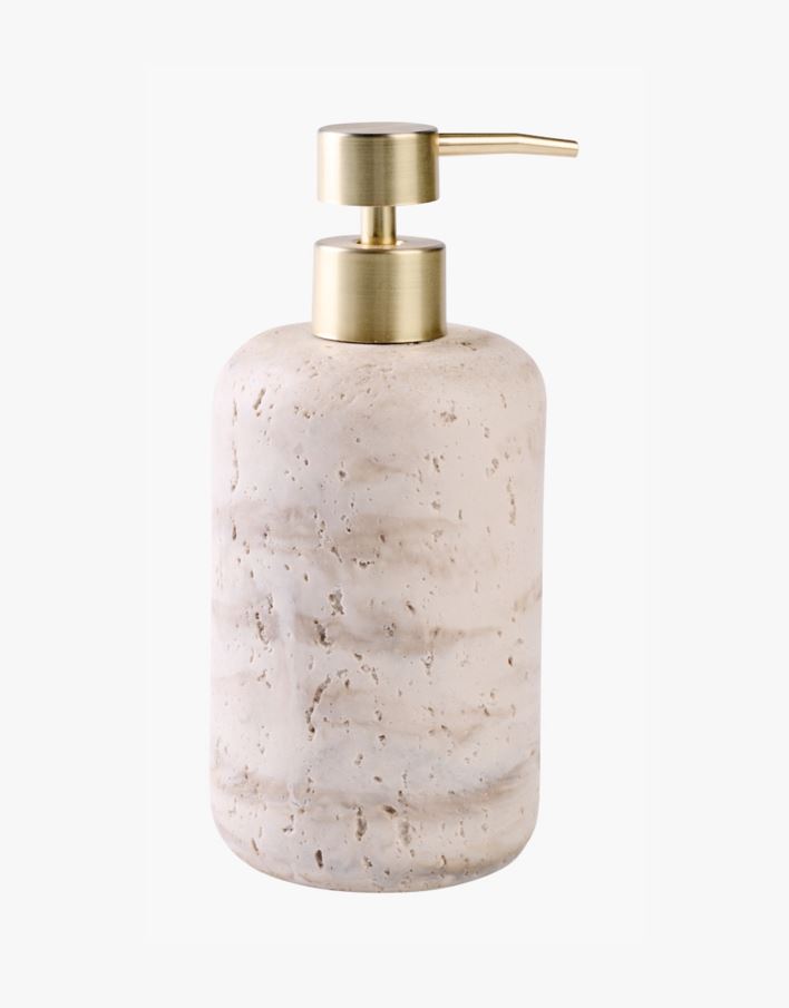 Saippuapumppu beige - 8,3x8,3x19,3 cm beige - 1