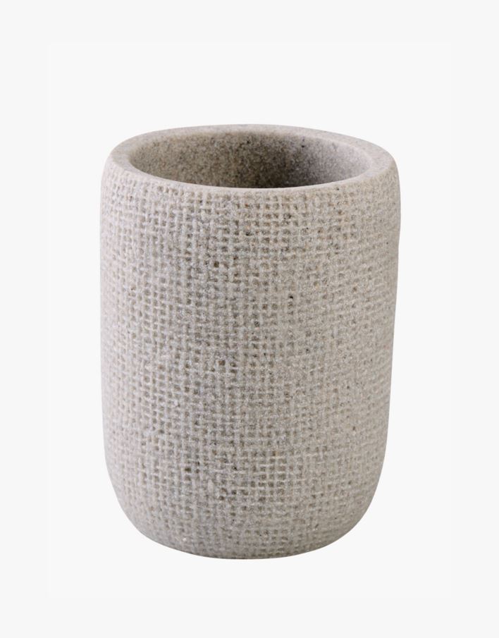 Hammasharjamuki harmaa - 7,3x7,3x,9,4 cm harmaa - 1