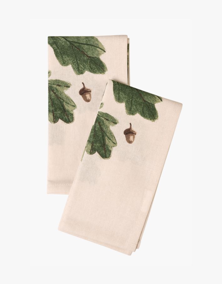 Kangaslautasliina, 2 kpl luonnonväri - 45x45 cm luonnonväri - 1