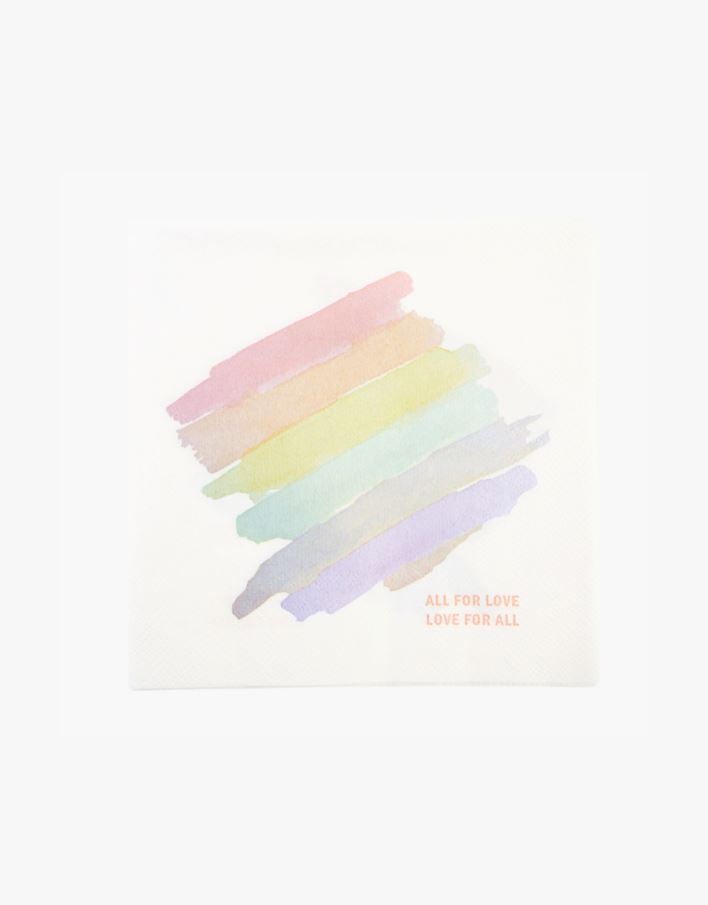 Paperiservetit moniväri - 33x33 cm moniväri - 1