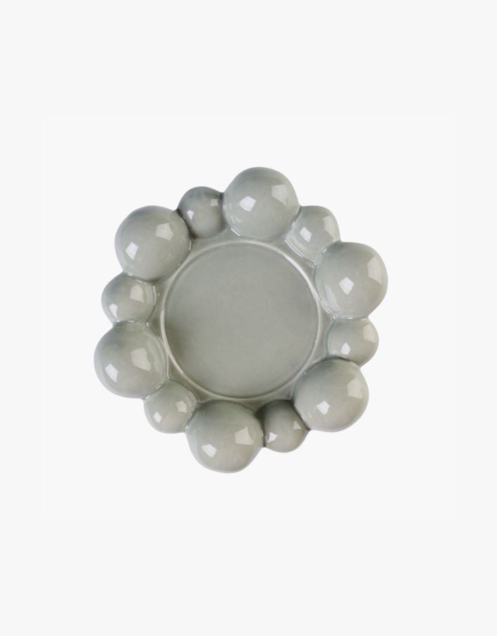 Kynttilänjalka vihreä - 16,2x16,2x4 cm vihreä - 1