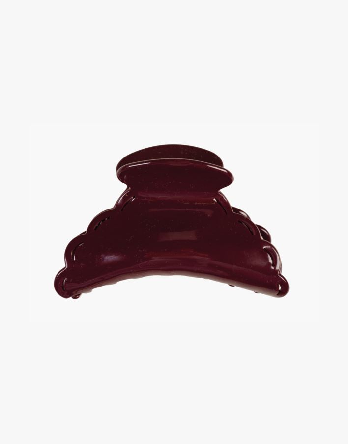 Hiusklipsi viininpunainen - 11x5x5,5 cm viininpunainen - 1