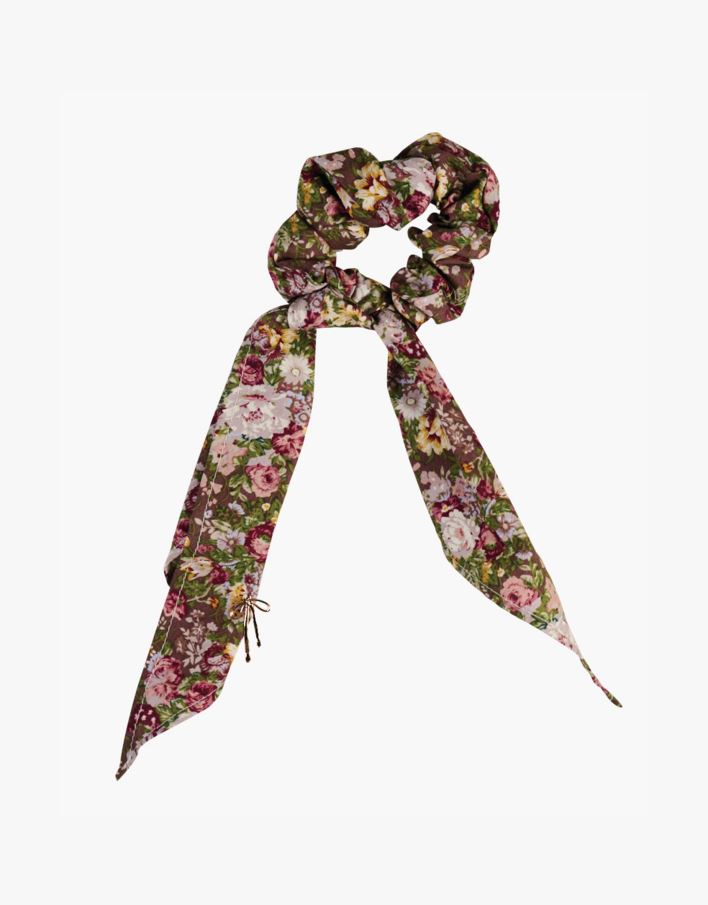 Hiuslenkki ruskea - ø6,5 cm ruskea - 1