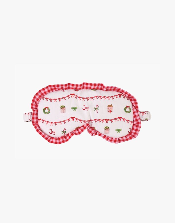 Unimaski moniväri/punainen - 9x20 cm moniväri/punainen - 1