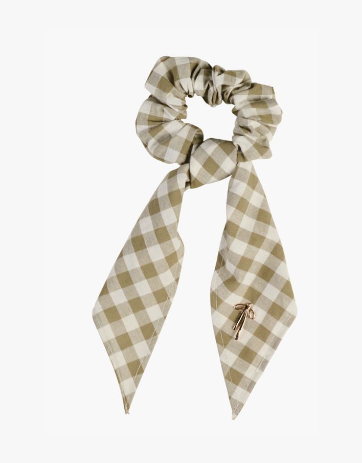 Hiuslenkki oliivinvihreä - ø6,5 cm oliivinvihreä - 1