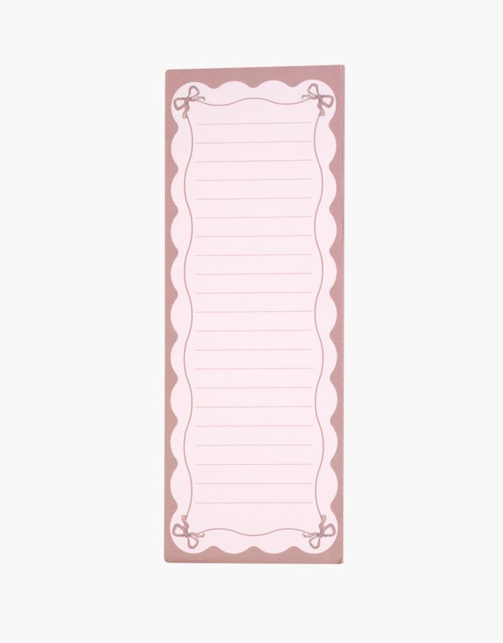 Muistilehtiö roosa - 7,5x21x0,8 cm roosa - 1