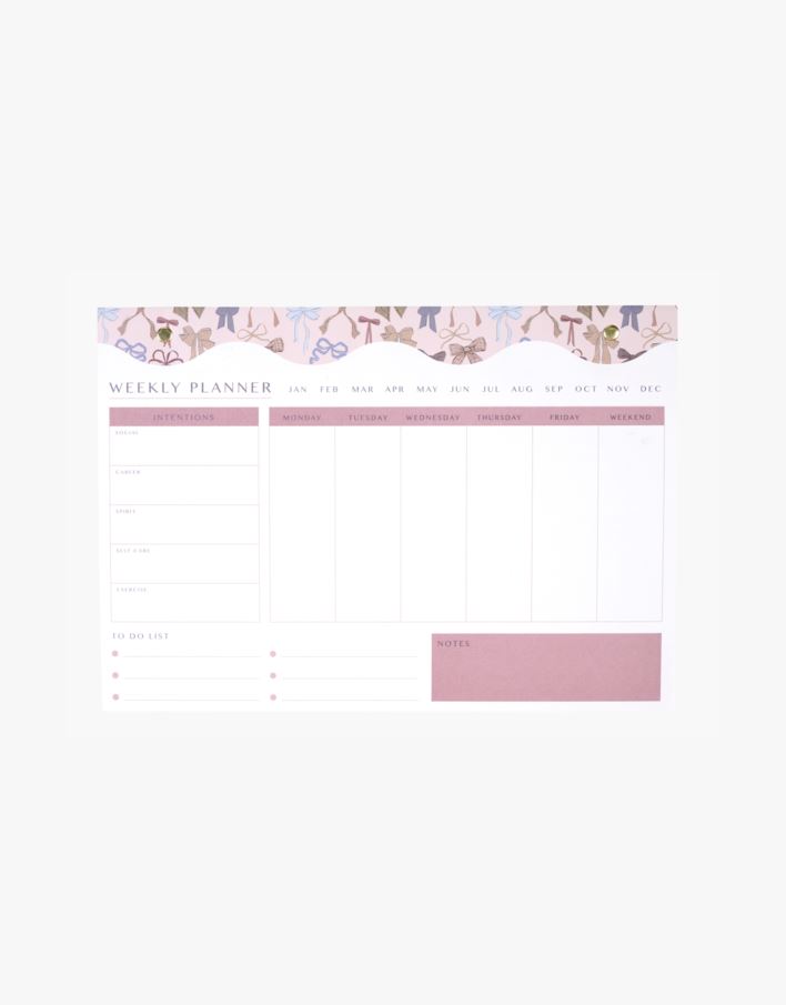 Viikkomuistio moniväri/sininen - 21x30 cm moniväri/sininen - 1