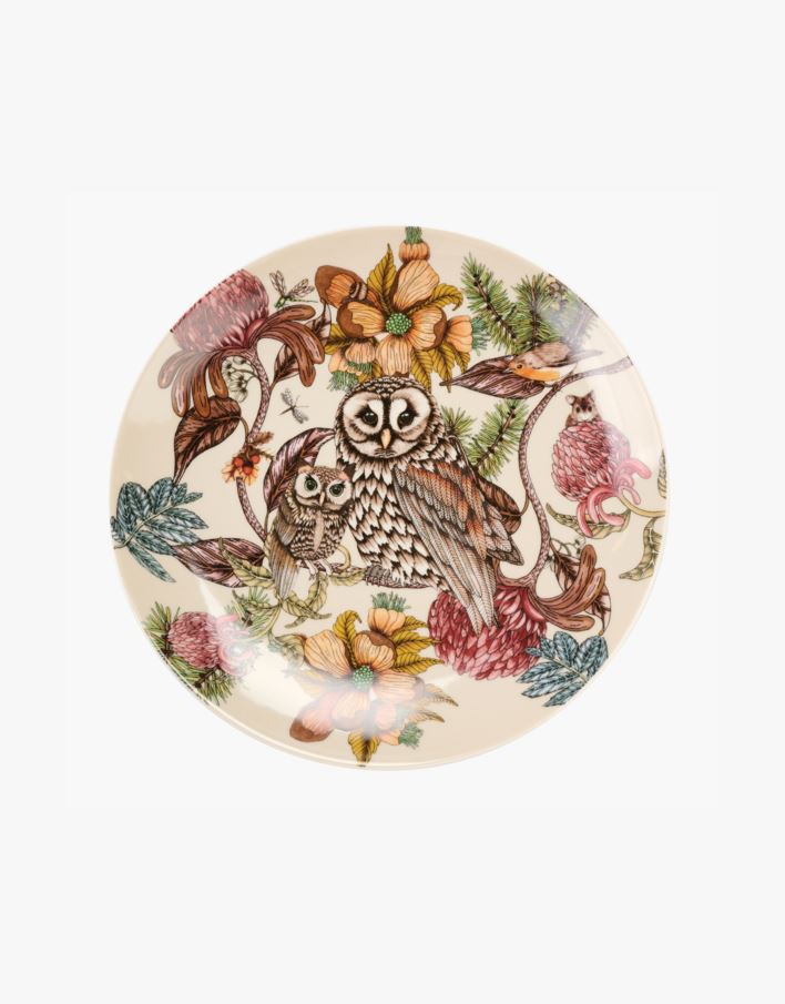 Lautanen moniväri/beige - ø20,5 moniväri/beige - 1