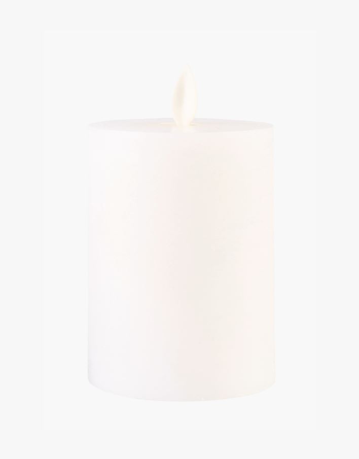 Led-pöytäkynttilä valkoinen - 7,5x7,5x10 cm valkoinen - 1