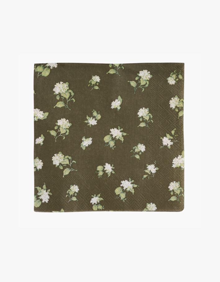 Paperiservetit moniväri/harmaa - 33x33 cm moniväri/harmaa - 1