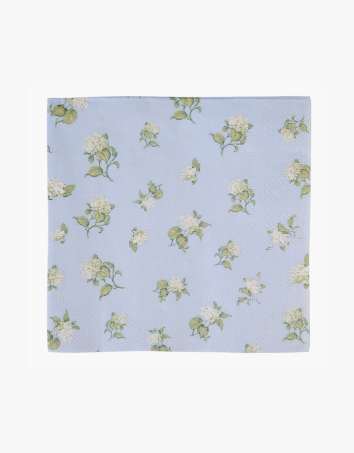 Paperiservetit moniväri/sininen - 33x33 cm moniväri/sininen - 1