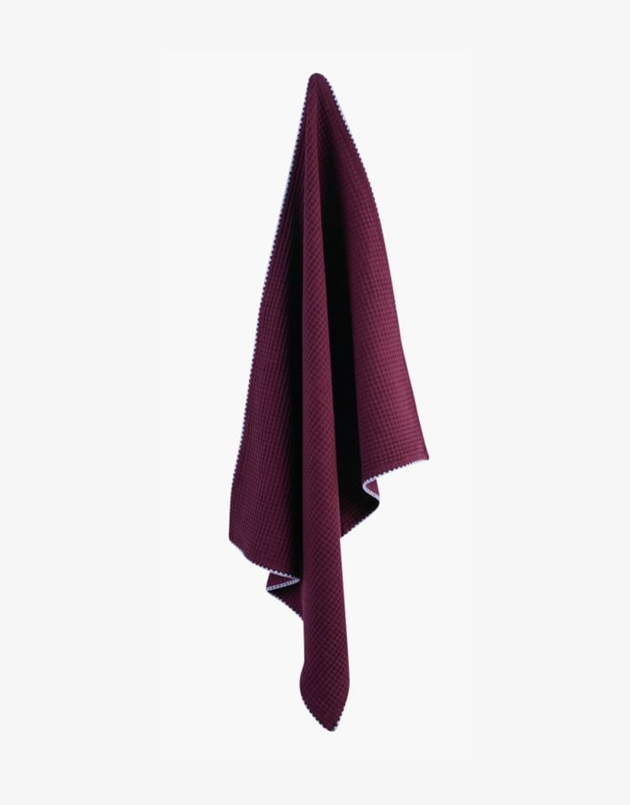 Keittiöpyyhe viininpunainen - 50x70 cm viininpunainen - 1