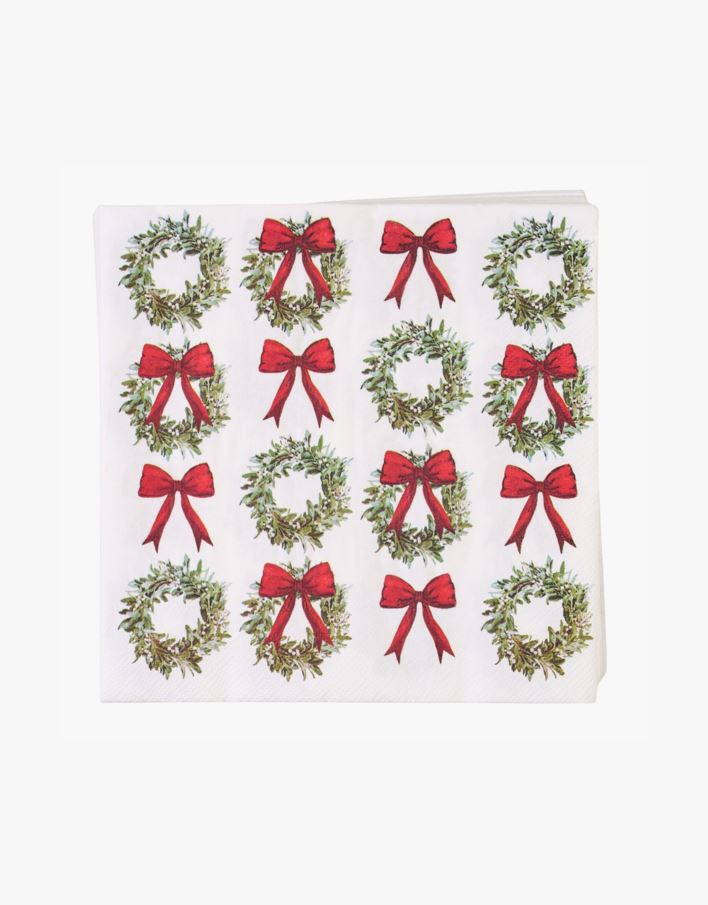 Ruokaservetit moniväri/vihreä - 40x40 cm moniväri/vihreä - 1