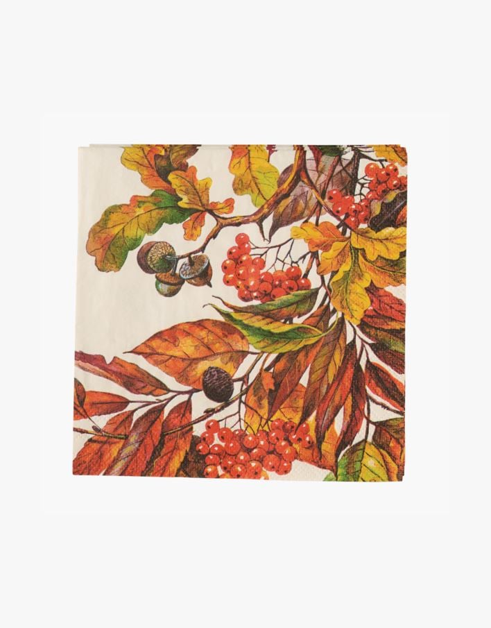 Kahviservetit moniväri/oranssi - 25x25 cm moniväri/oranssi - 1