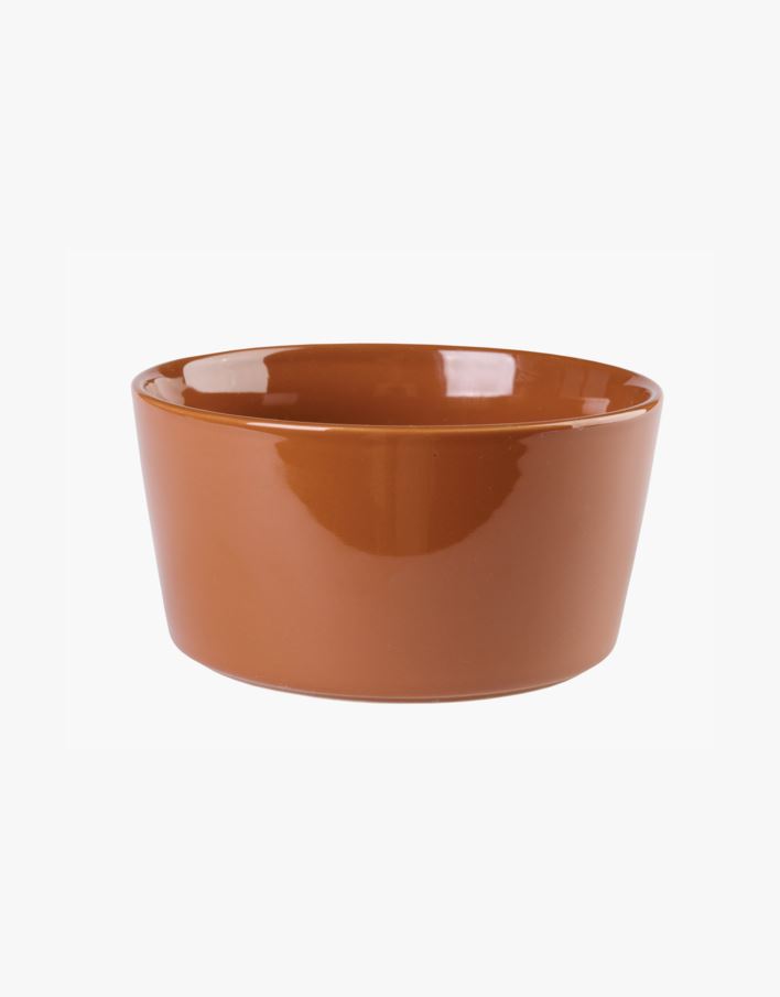 Kulho ruskea - ø14 h7,5 cm ruskea - 1