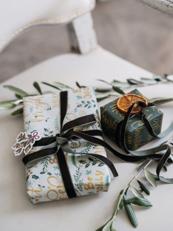 Lahjanauha vihreä - 1,6cm x 3 m vihreä - 1