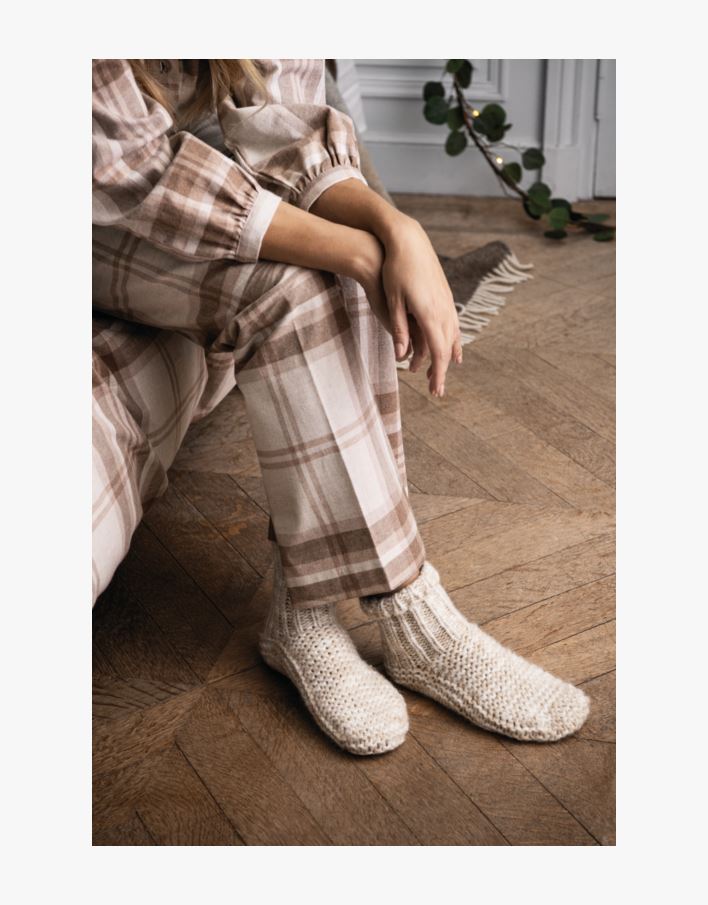 Pyjamahousut hiekka - one size hiekka - 1