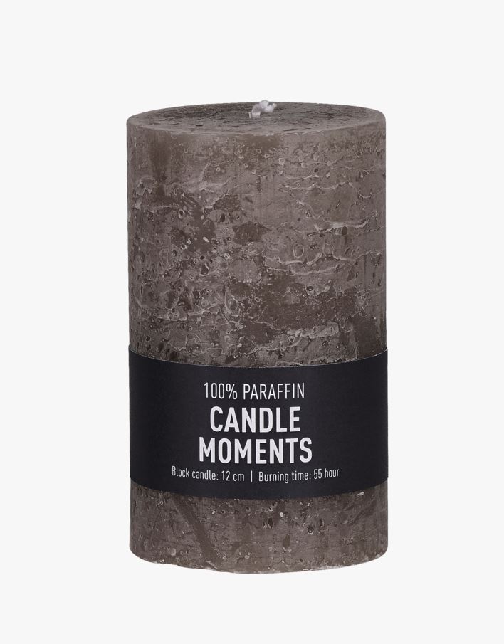 Pöytäkynttilä beige - 7x12 cm beige - 1