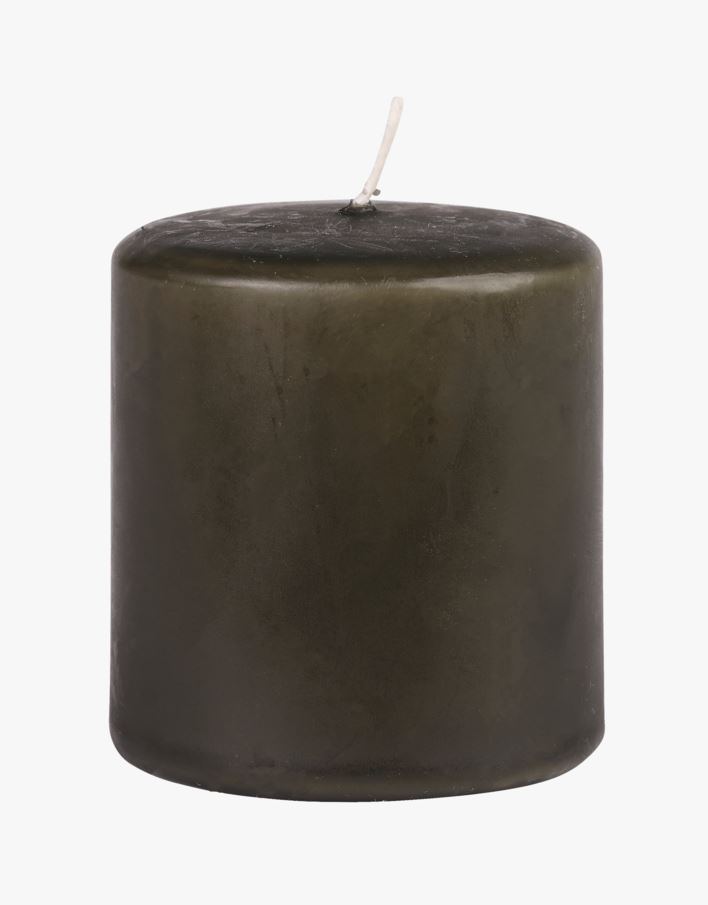 Pöytäkynttilä oliivinvihreä - 6,8x15 cm oliivinvihreä - 1