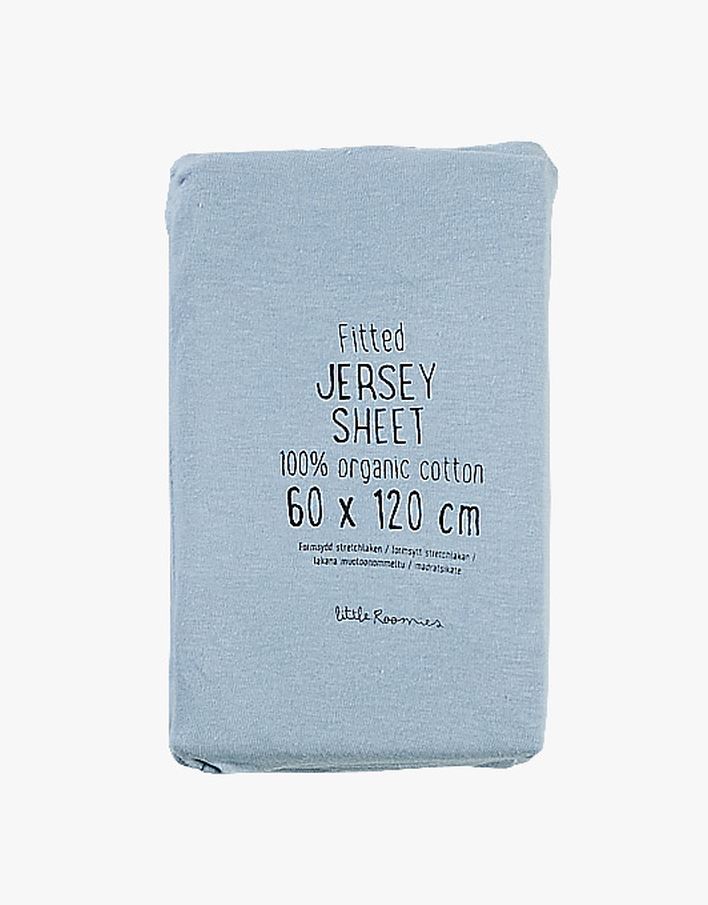 Muotoonommeltu aluslakana vaaleansininen - 60x120cm vaaleansininen - 1