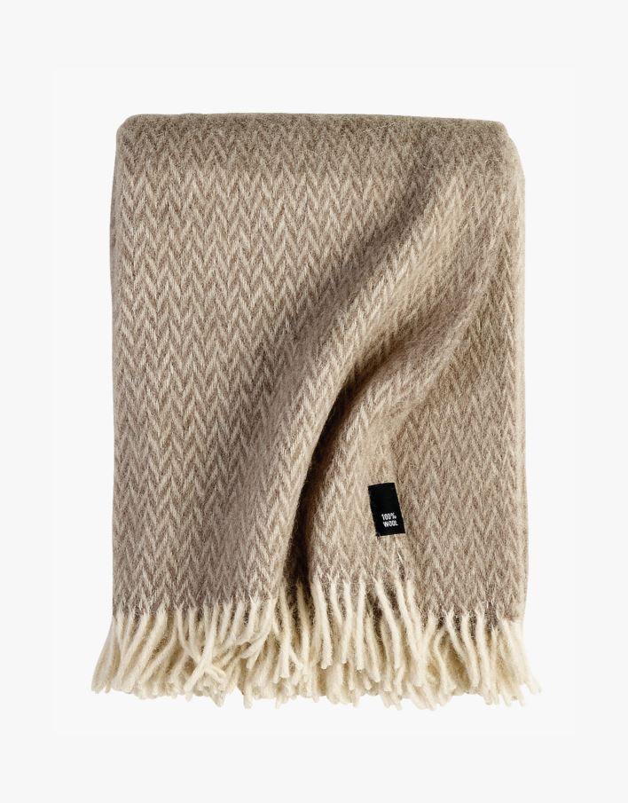 Villahuopa harmaanruskea - 130x170 cm harmaanruskea  - 1