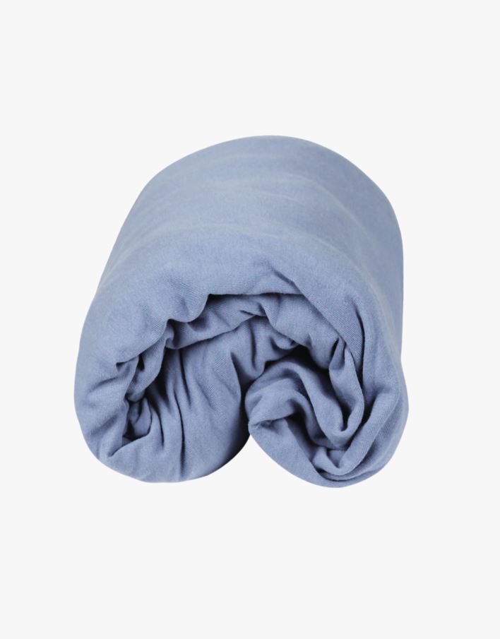 Muotoonommeltu aluslakana sininen - 120x200 cm sininen - 1