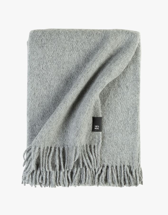 Villahuopa harmaa - 130x170 cm harmaa - 1