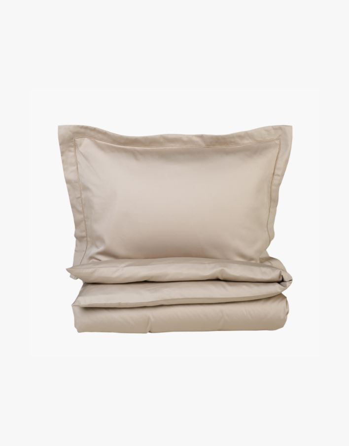 Pussilakanasetti egyptinpuuvillaa hiekka - 150x210 cm hiekka - 1