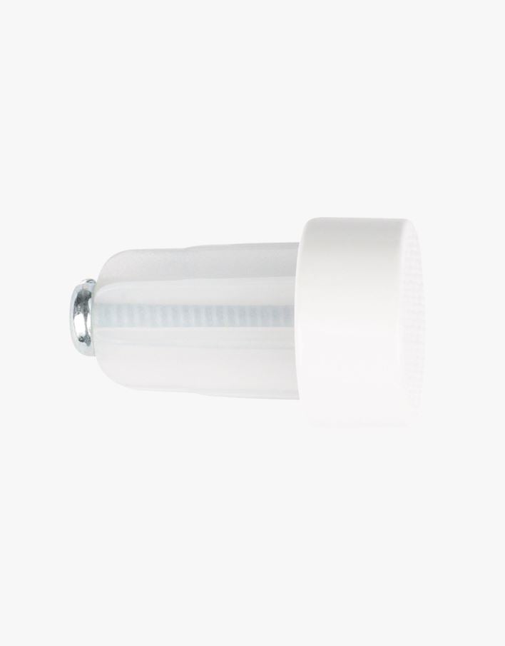 Päätykappale, 2 kpl valkoinen - 22/25 mm valkoinen - 1