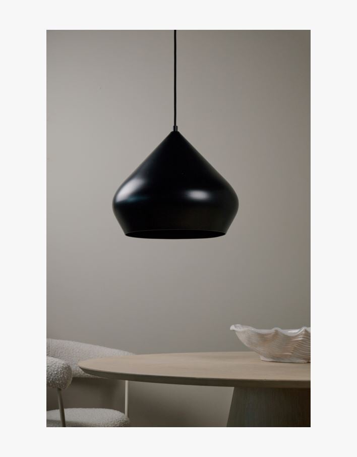 Kattovalaisin musta - 29,5 cm ø34 musta - 1