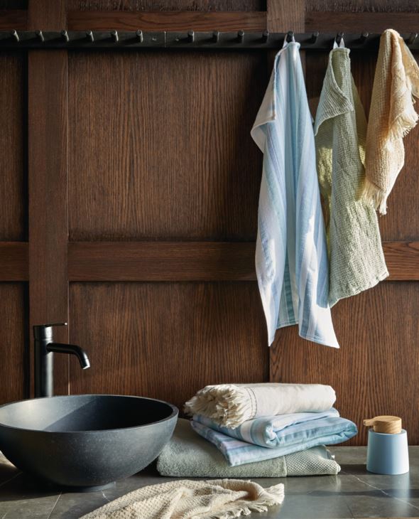 Pyyhe vaaleanvihreä - 80x150 cm vaaleanvihreä - 1