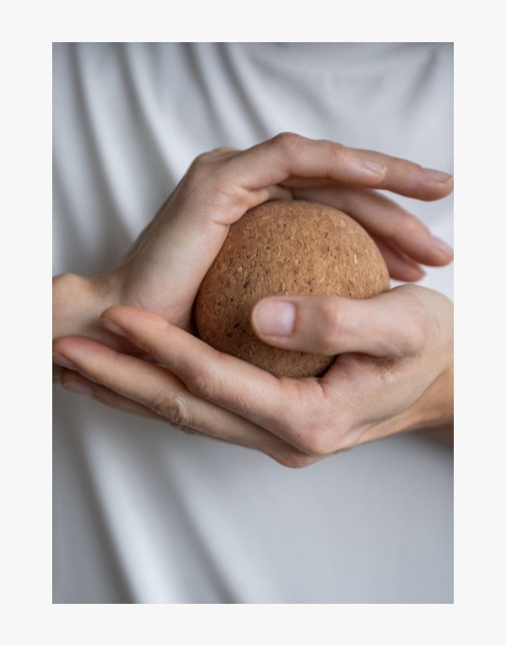 Hierontapallo luonnonväri - ø8 cm luonnonväri - 1