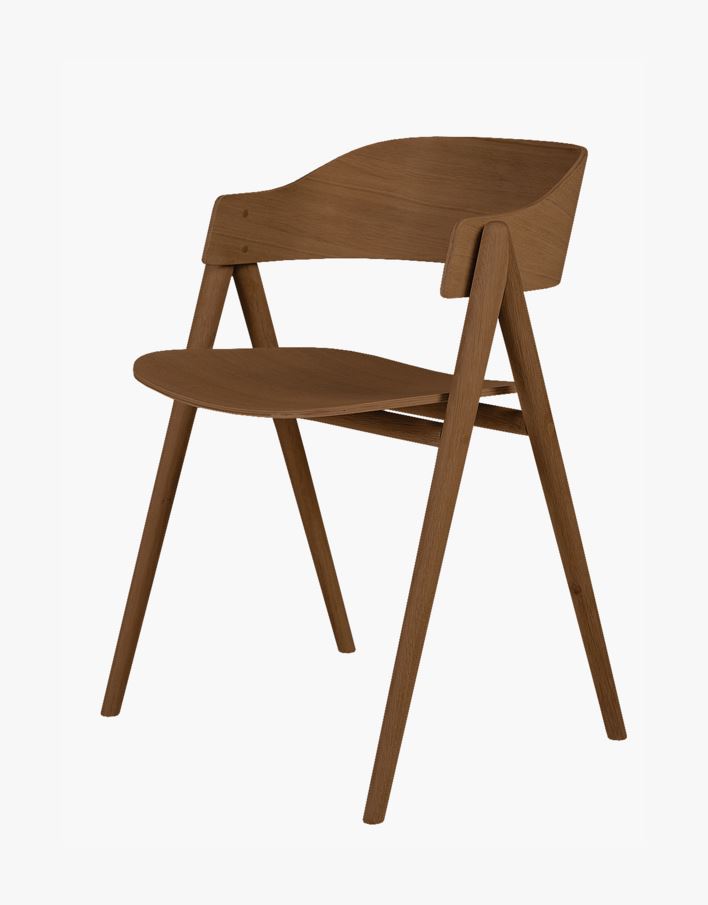 Ruokapöydän tuoli ruskea - 54x51x74 cm ruskea - 1