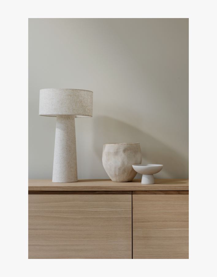 Pöytävalaisin beige - 30x30x51 cm beige - 1