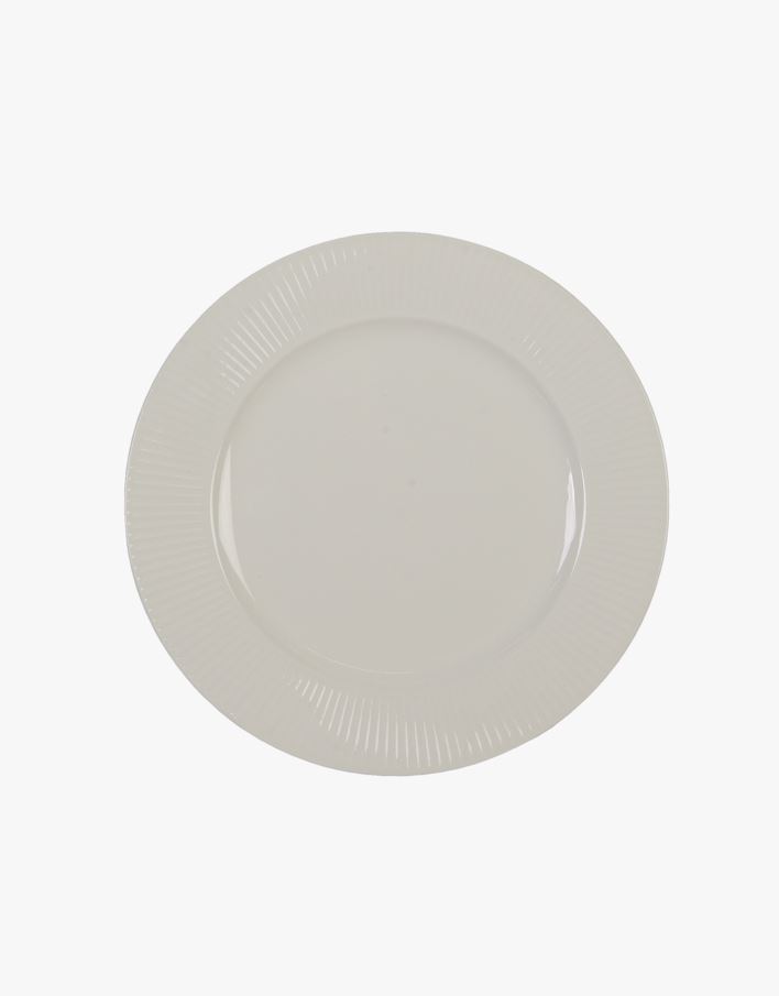 Ruokalautanen valkoinen - ø26,7 valkoinen - 1