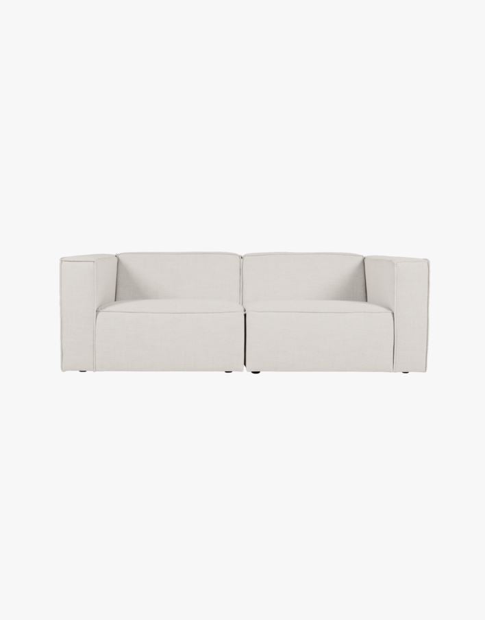 3-istuttava moduulisohva käsinojalla luonnonväri - 220x93x73 cm luonnonväri - 1