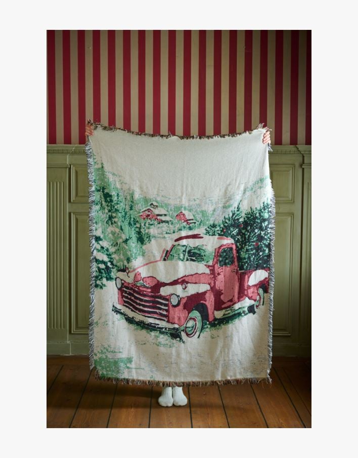 Torkkupeitto moniväri/beige - 130x170 cm moniväri/beige - 1