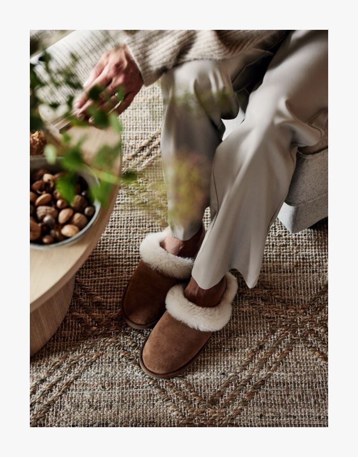 Nahkatohvelit ruskea - 37/38 ruskea - 1