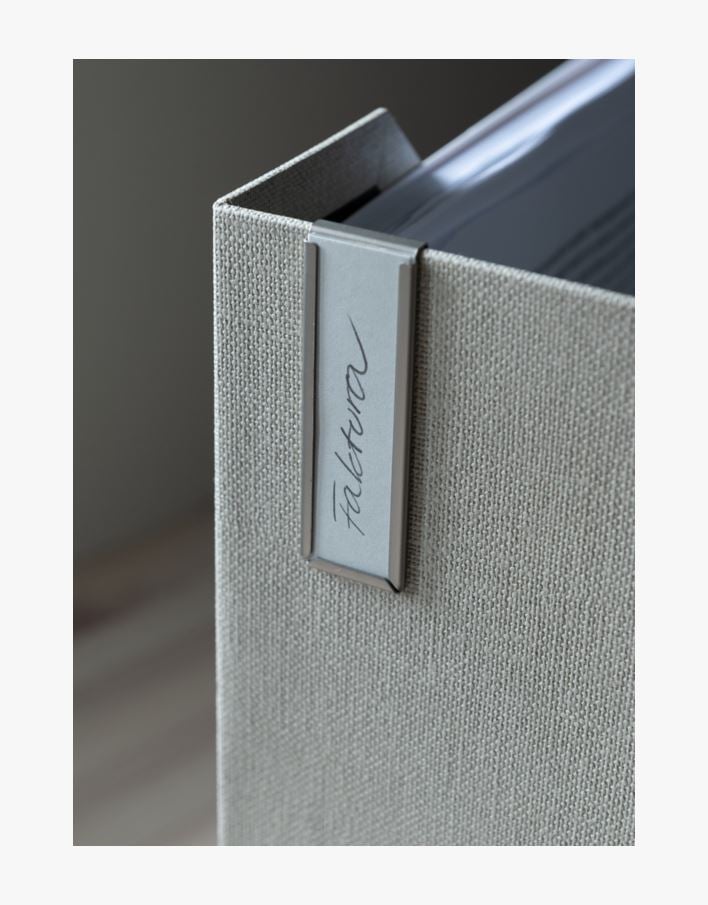 Label holder horizontal teräs - 0,5x9,5x15 cm teräs - 1