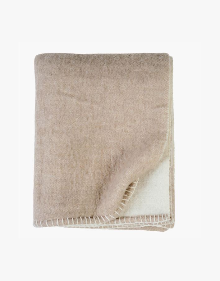 Torkkupeitto beige - 130x170 cm beige - 1