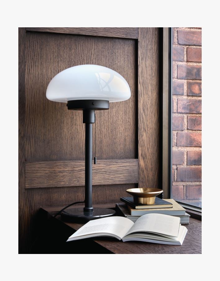 Pöytävalaisin musta - 30,6x30,6x55 cm musta - 1